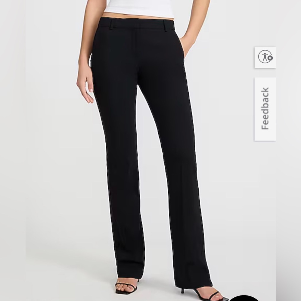 Express Black Ankle Pants